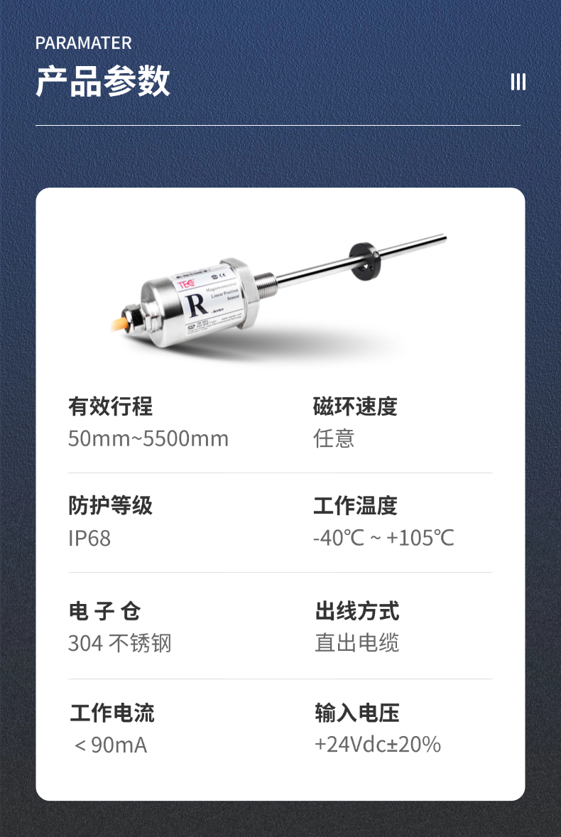 RS磁致伸縮位移傳感器(圖7)