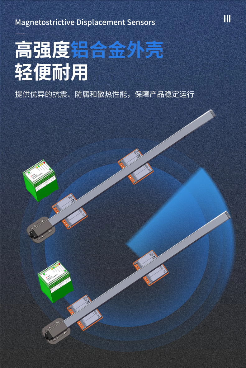 超長量程傳感器_長距離磁致伸縮絕對式位移測量系統(tǒng)(圖4)