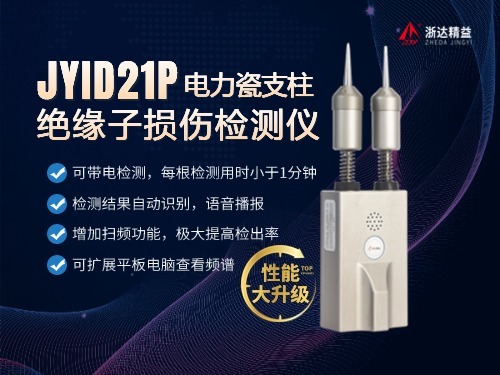 JYID21P電力瓷支柱絕緣子損傷檢測儀