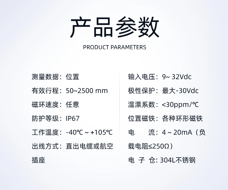 MHA直出磁致伸縮浮球液位計(圖9)