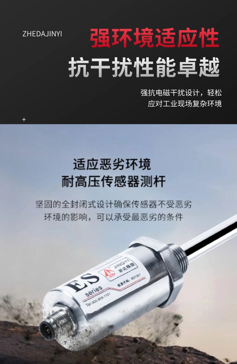 ES直出磁致伸縮浮球液位計(jì)(圖6)